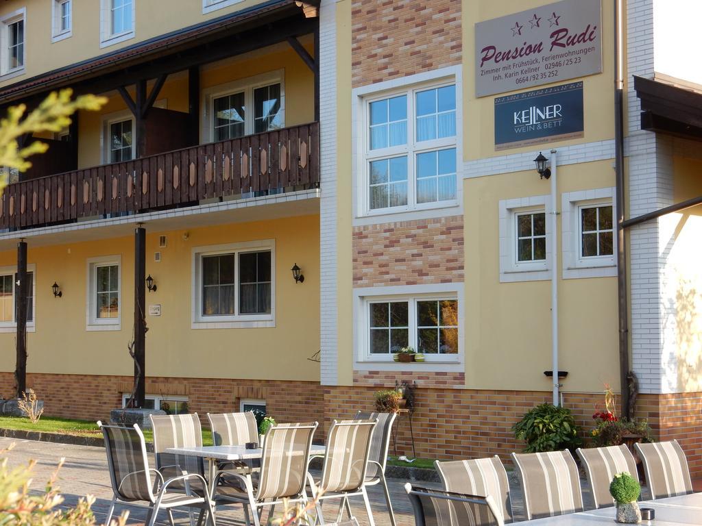Pension Rudi - Weingut Kellner Otel Pulkau Dış mekan fotoğraf